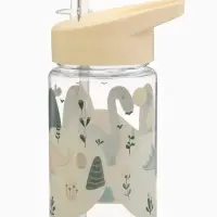 Поильник детский с трубочкой «Дино», 350мл., цвет бежевый Крошка Я Поильник детский с трубочкой «Дино», 350мл., цвет бежевый Крошка Я