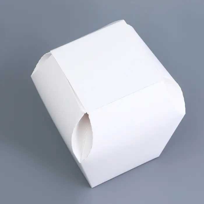 Универсальная подарочная коробка складная, для кулича, 15.5&times;8.1&times;8.1 см, белая