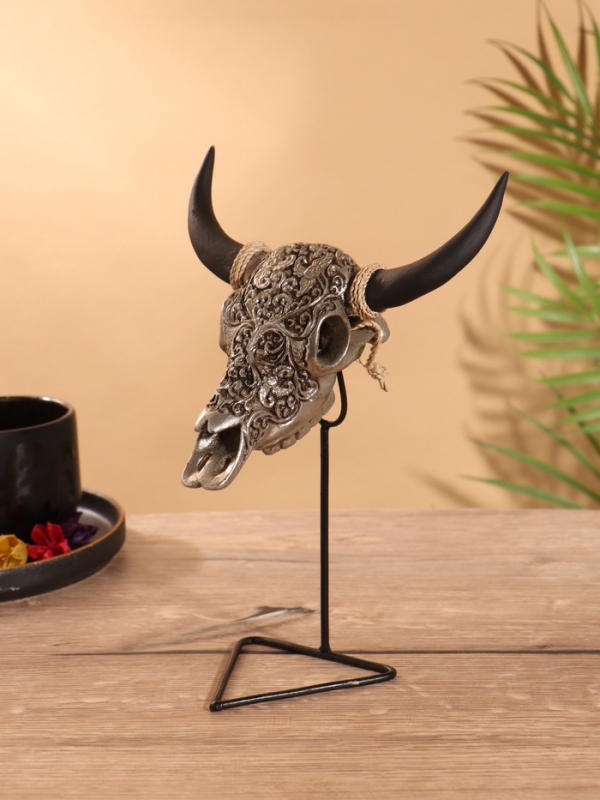 Сувенир  Сувенир "Череп буйвола" на стойке, 18х10х21 см