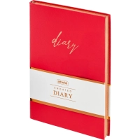 Ежедневник недатированный А5, 136л, Attache коралловый