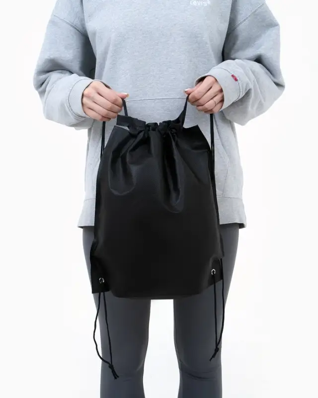 Мешок для обуви на шнурке, размер 35&times;0.5&times;40 см, чёрный