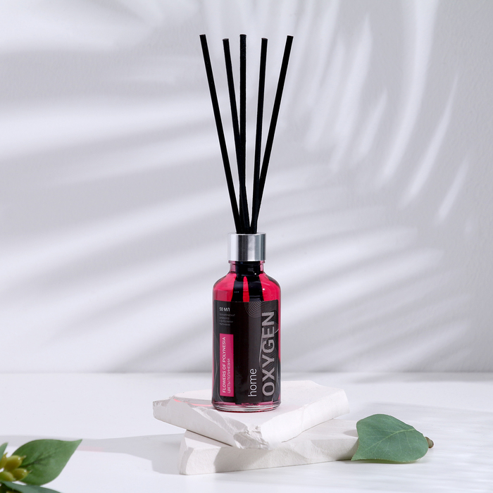 Диффузор ароматический OXYGEN HOME "Flowers of Polynesia", 50 мл, цветы Полинезии