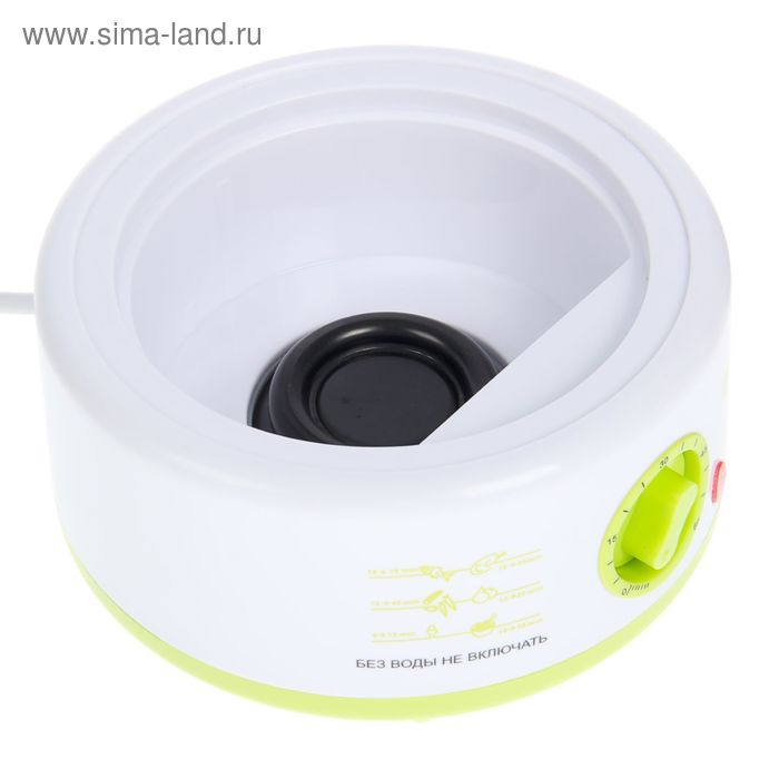 Пароварка Sakura SA-7213GR, электрическая, 500 Вт, 5 л, 2 яруса, бело-зеленый Пароварка Sakura SA-7213GR, электрическая, 500 Вт, 5 л, 2 яруса, бело-зеленый