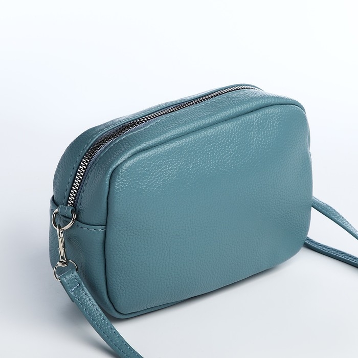 Сумка кросс-боди на молнии, цвет голубой Сумка кросс-боди на молнии, цвет голубой