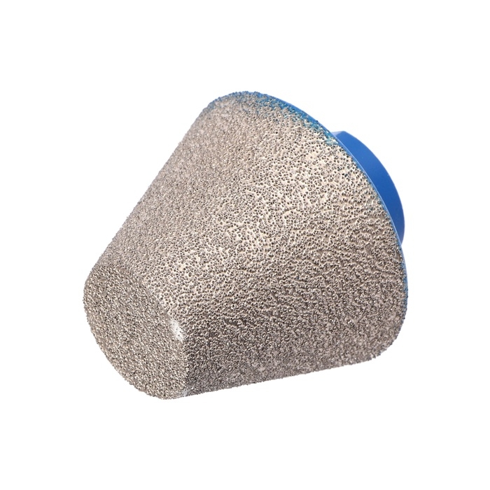 Фреза алмазная конусная ТУНДРА, 20 - 48 мм, для обработки мрамора, гранита и керамики Фреза алмазная конусная ТУНДРА, 20 - 48 мм, для обработки мрамора, гранита и керамики