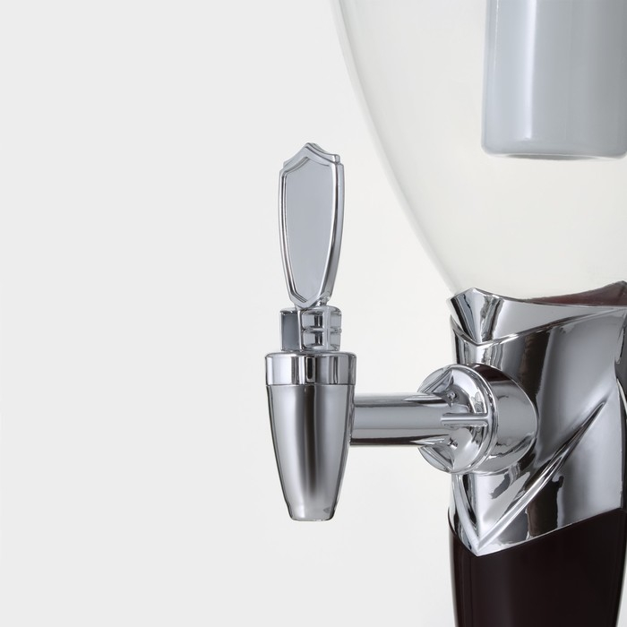 Башня пивная «Вавилон стиль», 3 л, цвет коричневый Башня пивная «Вавилон стиль», 3 л, цвет коричневый