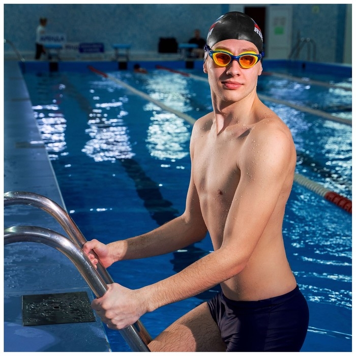 Очки для плавания ONLYTOP, беруши, UV защита Очки для плавания ONLYTOP, беруши, UV защита