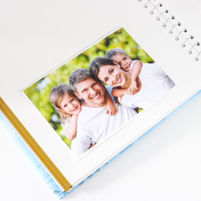 Фотоальбом магнитный 20 листов  Фотоальбом магнитный 20 листов "Энергия роз" МИКС 29х24х2 см