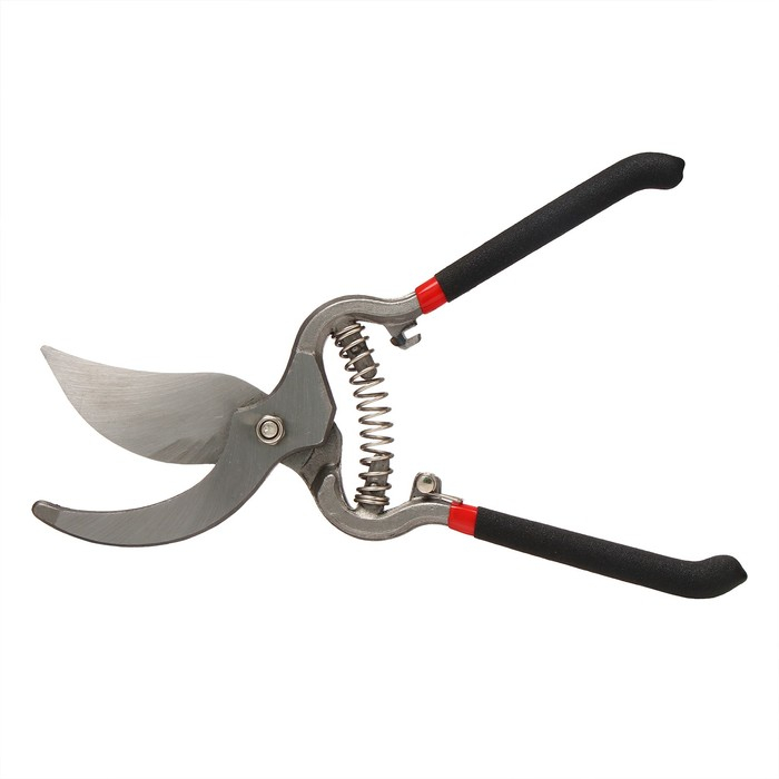Секатор плоскостной, 10 Секатор плоскостной, 10" (25 см), с металлическими обрезиненными ручками, Greengo