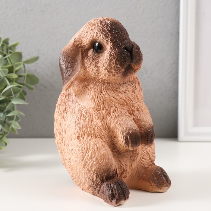 Копилка Копилка "Кролик №4 Сиамский окрас " высота 17,5 см, ширина 11,5 см, длина 11,5 см