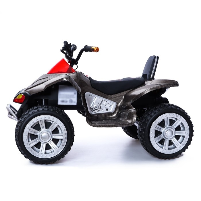 Электромобиль «Квадроцикл», 2 мотора, цвет чёрный карбон Электромобиль «Квадроцикл», 2 мотора, цвет чёрный карбон