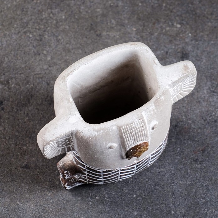 Кашпо - ваза  Кашпо - ваза "Коала" 15х10х15см