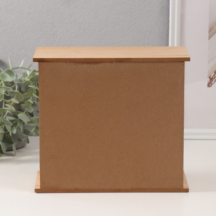 Шкатулка дерево 4 ящика "KEYS" 23,4х10х21 см