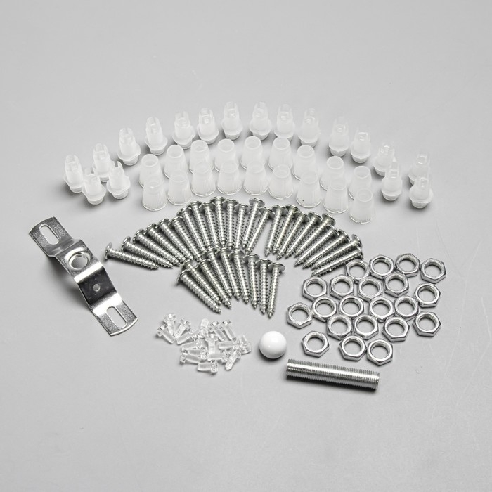 Комплект для светильника Комплект для светильника "Паук-16" белый 25х25х4см