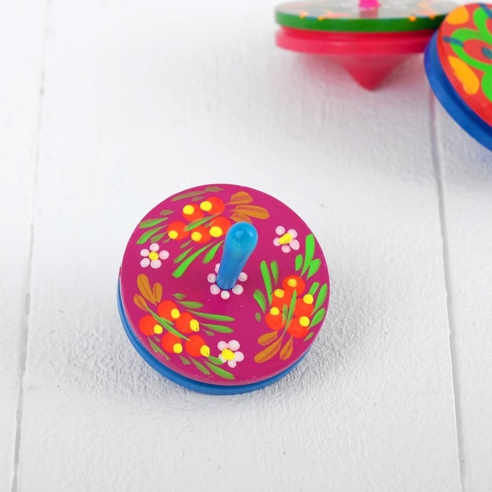 Волчок двойной большой Волчок двойной большой "Расписной", МИКС