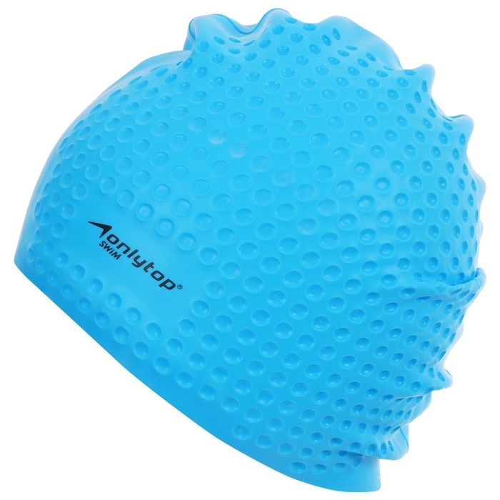 Шапочка для плавания взрослая ONLYTOP Swim, для длинных волос, силиконовая, обхват 54-60 см, цвета МИКС Шапочка для плавания взрослая ONLYTOP Swim, для длинных волос, силиконовая, обхват 54-60 см, цвета МИКС