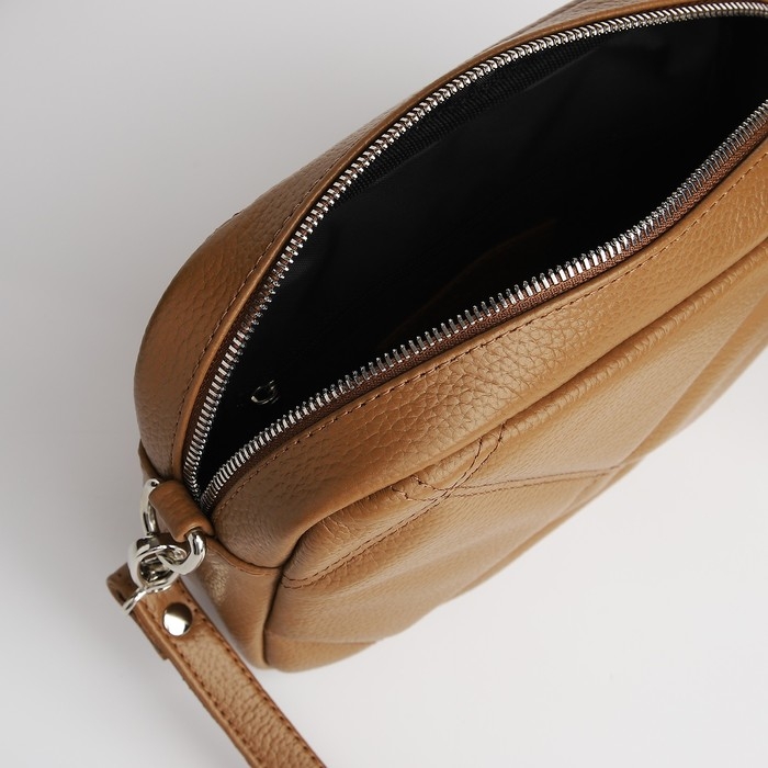 Сумка женская через плечо TEXTURA, маленький размер, цвет горчичный