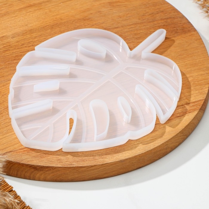 Молд Доляна «Тропики», силикон, 24,5×17,5×1 см, прозрачный