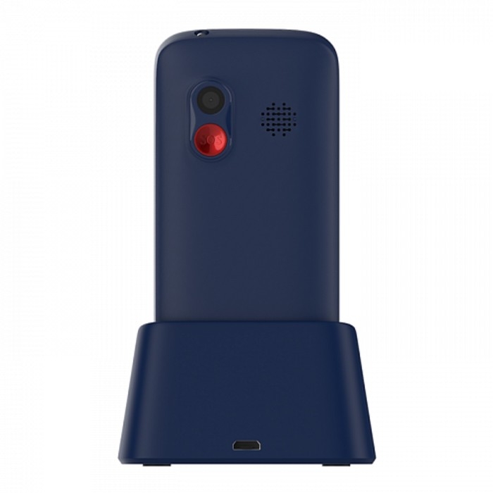 Сотовый телефон Maxvi B100ds, 1.77 Сотовый телефон Maxvi B100ds, 1.77",1.3Мп, microSD, 2sim, FM,SOS, док.станция,1000мАч,синий