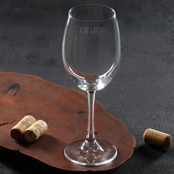 Бокал для вина на День матери «Best mom», 360 мл Бокал для вина на День матери «Best mom», 360 мл