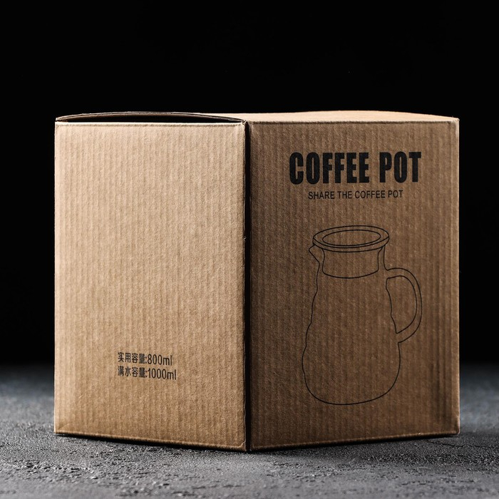 Чайник стеклянный заварочный с крышкой «Бриз», 700 мл Чайник стеклянный заварочный с крышкой «Бриз», 700 мл