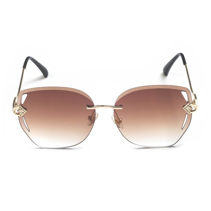 Очки солнцезащитные женские  Очки солнцезащитные женские "Ваден", uv 400, 14.5х3х5.5 см, линза 6х5.4 см