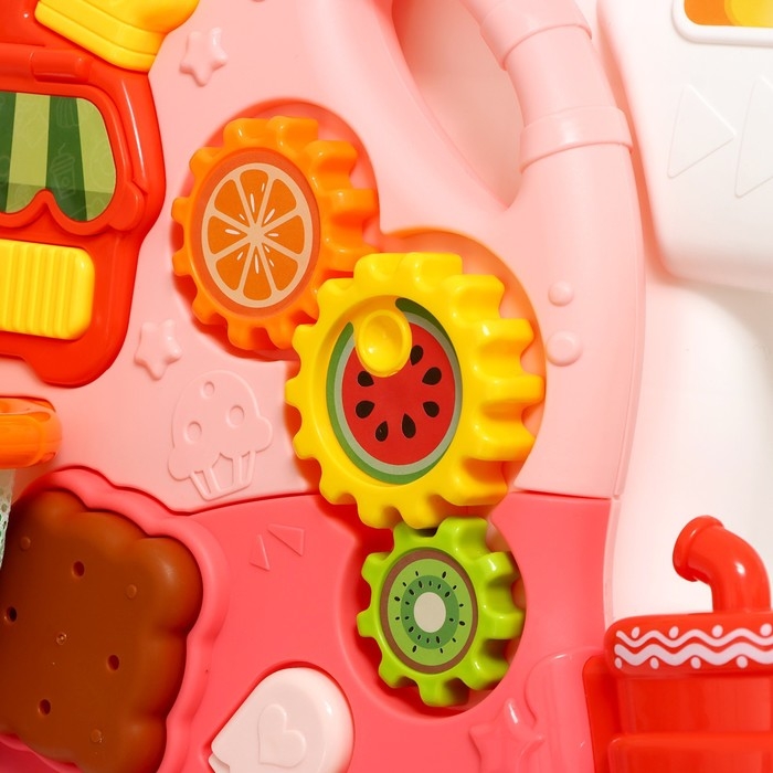 Столик-ходунки 4 в 1, звук, цвет розовый Столик-ходунки 4 в 1, звук, цвет розовый