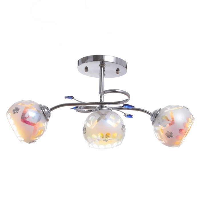 Люстра Люстра "Детта" 3х40Вт Е27 Хром МОДЕЛЬ: 2595290