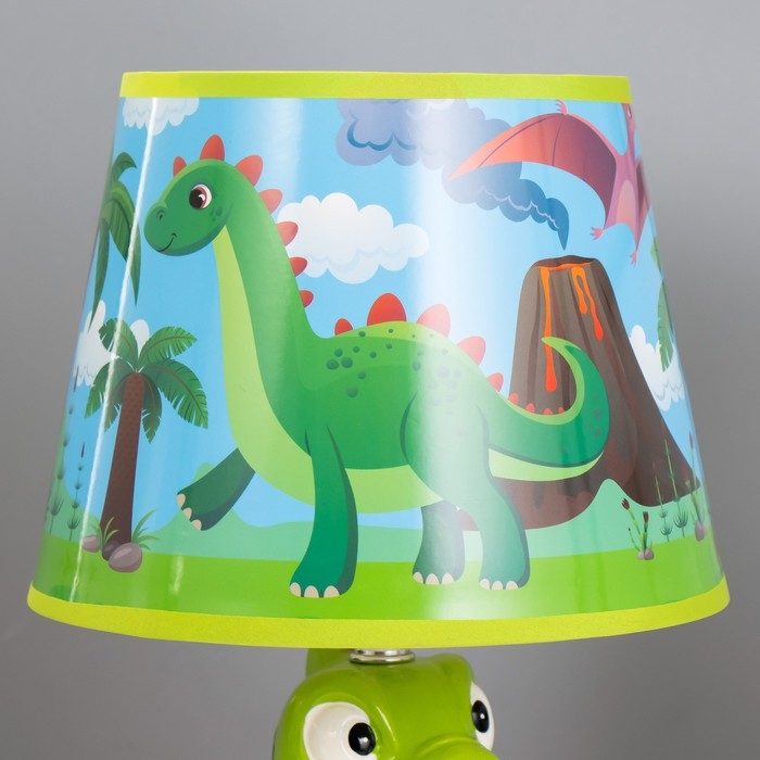 Настольная лампа  Настольная лампа "Динозавр" Е14 15Вт МИКС 20х20х32 см RISALUX