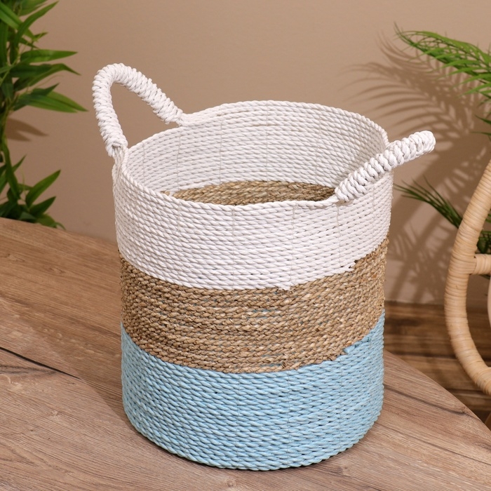 Корзина плетёная 30х30х40 см Корзина плетёная 30х30х40 см