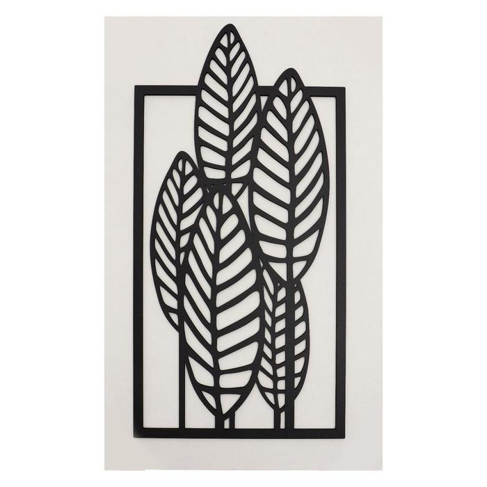 Декоративное панно деревянное Декоративное панно деревянное "Букет листьев" 59х30(40х65)см