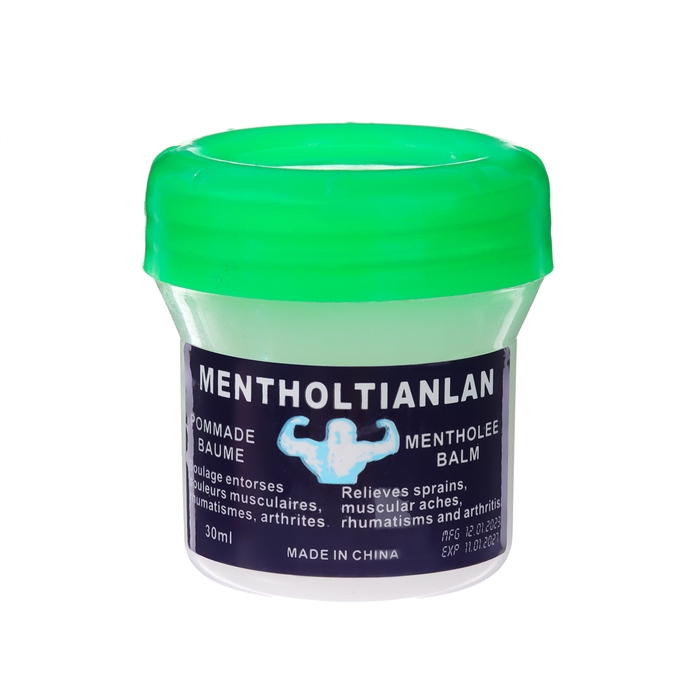 Крем-бальзам от растяжения, мышечные боли, ревматизма и артрита, охлаждающий, 30 мл Крем-бальзам от растяжения, мышечные боли, ревматизма и артрита, охлаждающий, 30 мл