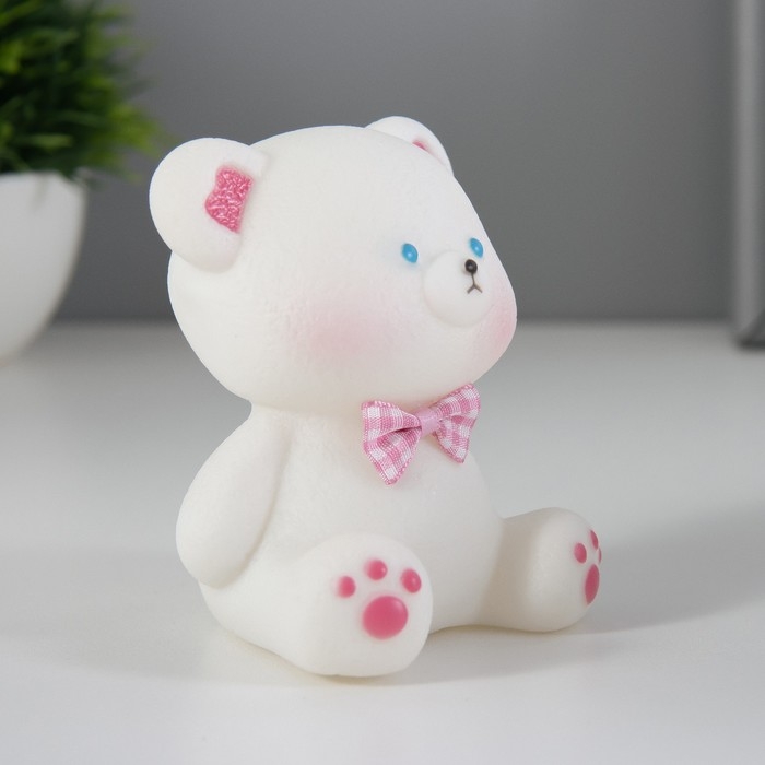 Ночник Ночник "Мишенька" LED 1Вт 3х LR44 белый 7х5х10см RISALUX