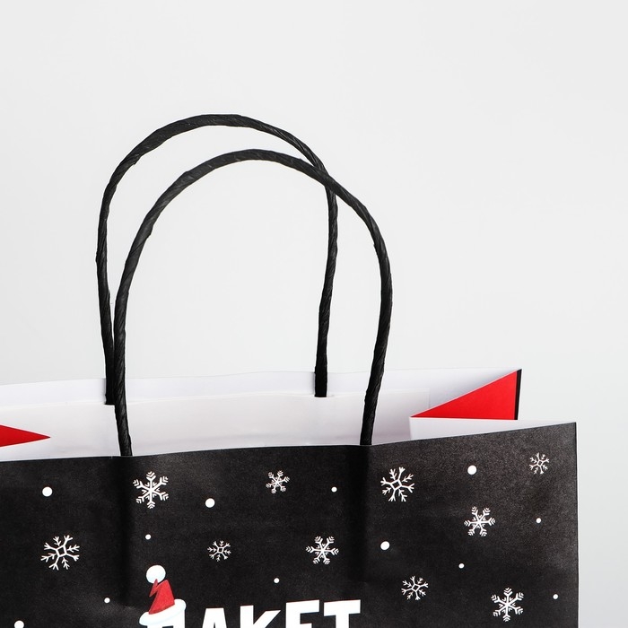 Пакет подарочный новогодний «Твой подарок», 22 х 22 х 11 см, Новый год Пакет подарочный новогодний «Твой подарок», 22 х 22 х 11 см, Новый год