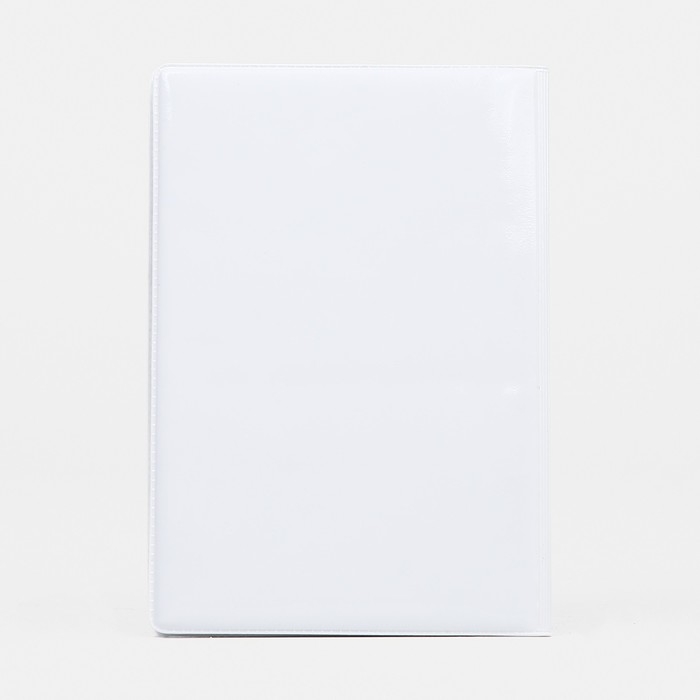 Обложка для паспорта, цвет белый/красный