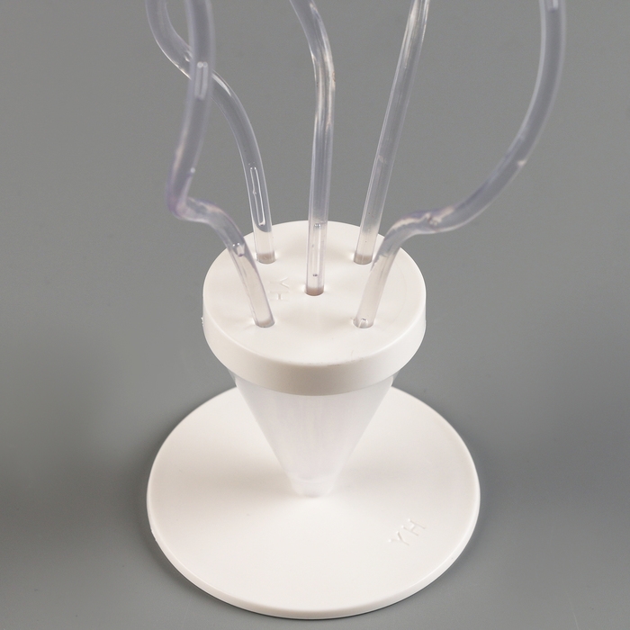 Набор «ВОЛНА», палочка+держатель+подставка, набор 5 шт., белый Набор «ВОЛНА», палочка+держатель+подставка, набор 5 шт., белый