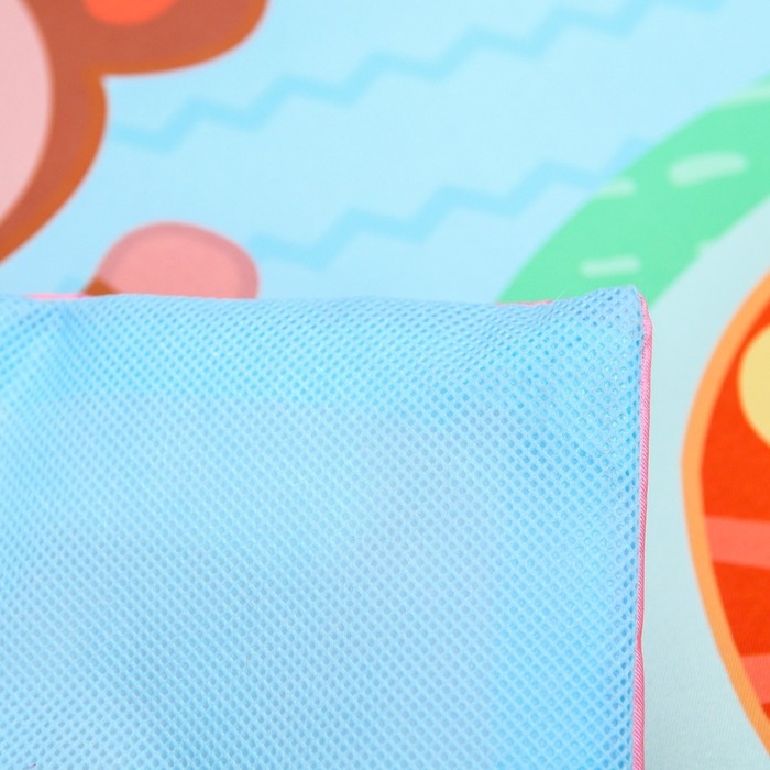 Развивающий коврик с дугами «Друзья Африки», квадратный, 76х76х0,5 см Развивающий коврик с дугами «Друзья Африки», квадратный, 76х76х0,5 см