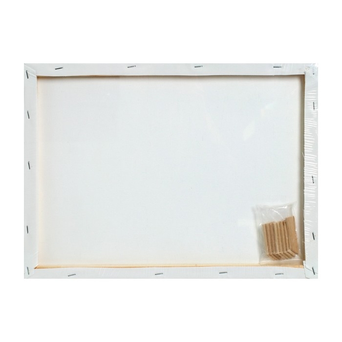 Холст на подрамнике, хлопок 100%, 1,6 х 40 х 60 см, акриловый грунт, среднезернистый, 380 г/м² Холст на подрамнике, хлопок 100%, 1,6 х 40 х 60 см, акриловый грунт, среднезернистый, 380 г/м²