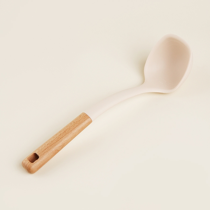 Половник SL Home, с разметкой 30/60 мл, 34×8×7,5 см, цвет бежевый Половник SL Home, с разметкой 30/60 мл, 34×8×7,5 см, цвет бежевый