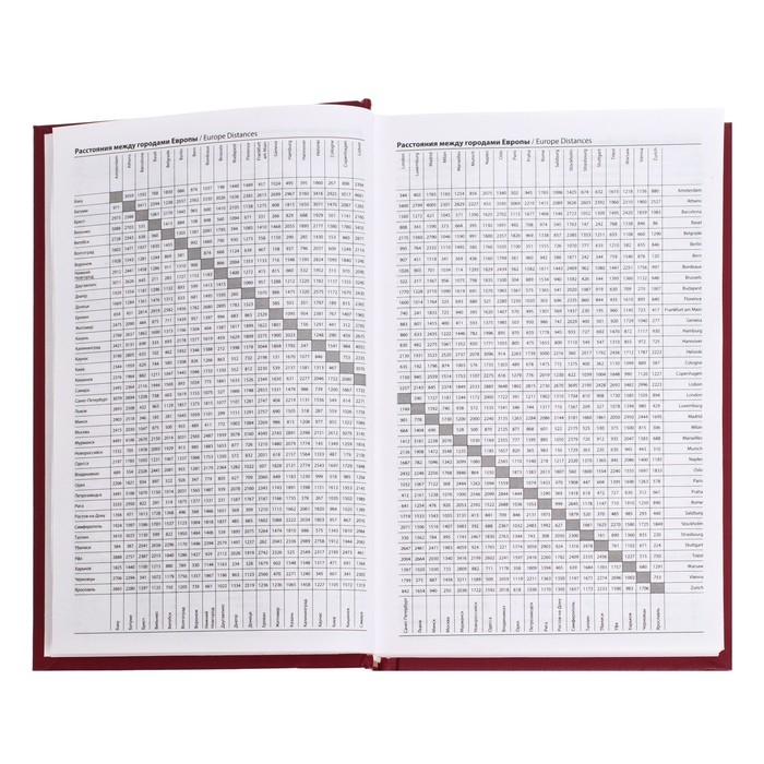 Ежедневник полудатированный на 4 года А5, 192 листа, обложка бумвинил, бордовый Ежедневник полудатированный на 4 года А5, 192 листа, обложка бумвинил, бордовый