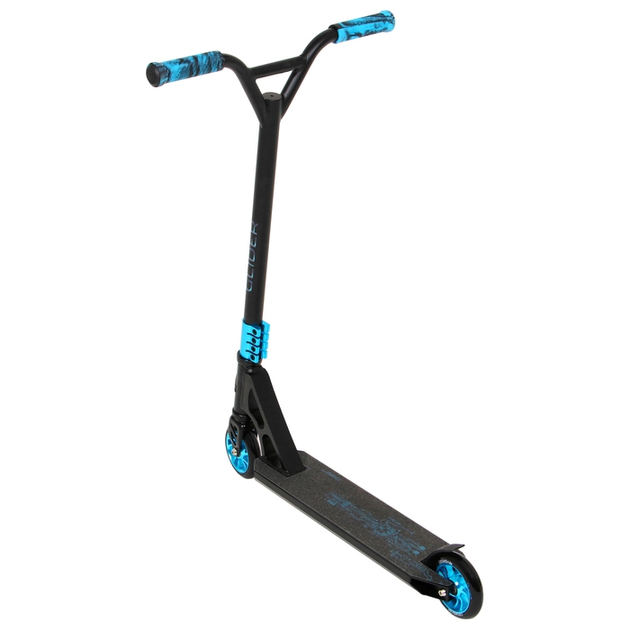 Самокат трюковой COSMORIDE GLIDER Prо CG2021, колёса PU 100 мм, ABEC 7, цвет чёрный Самокат трюковой COSMORIDE GLIDER Prо CG2021, колёса PU 100 мм, ABEC 7, цвет чёрный