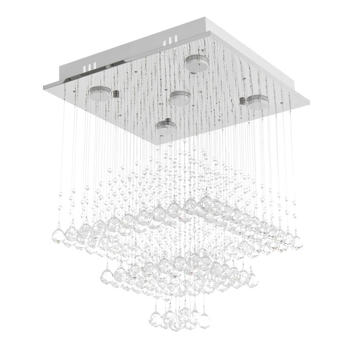 Светильник каскад Светильник каскад "Ловелла" 5xLED хром 48х48х60см BayerLux