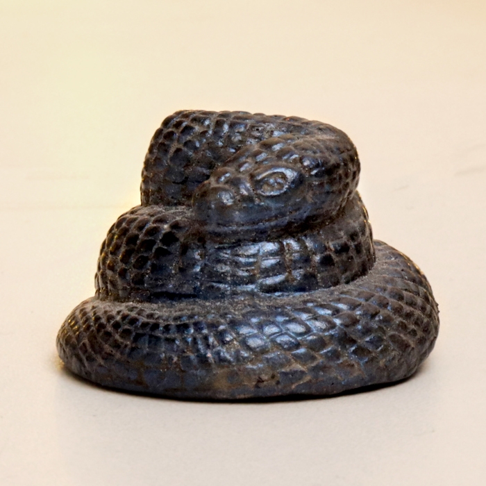 Новый год. Символ 2025. Фигура Новый год. Символ 2025. Фигура "Змейка малая" синий лунный, 4х4х2см