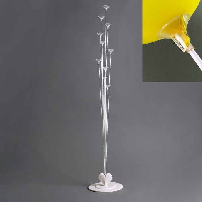 Подставка для воздушных шаров, 11 палочек и держателей Подставка для воздушных шаров, 11 палочек и держателей