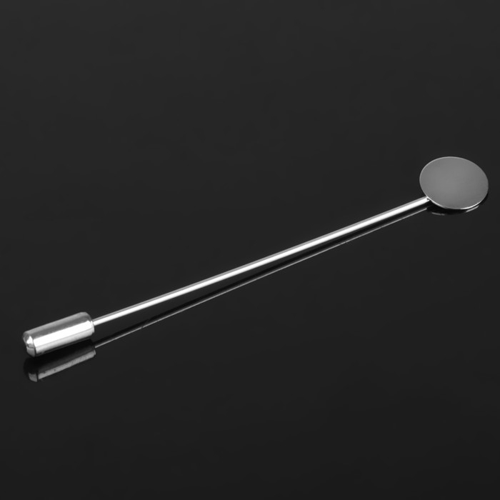 Основа «Брошь-игла» L= 7,5 см, площадка 1см (набор 5шт), цвет серебро Основа «Брошь-игла» L= 7,5 см, площадка 1см (набор 5шт), цвет серебро