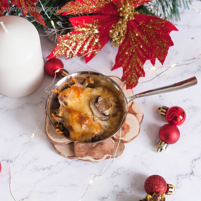 Кокотница большая, 150 мл, толщина 2 мм Кокотница большая, 150 мл, толщина 2 мм