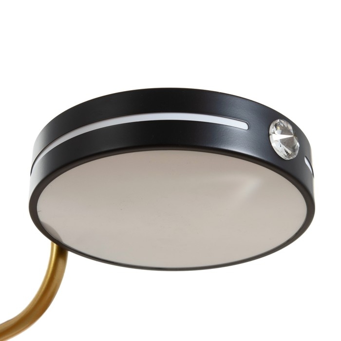 Люстра Люстра "Нестер" 5хLED 130Вт 3000-6000К черно-золотой 80х80х35 см BayerLux