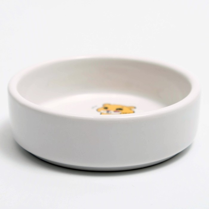 Миска керамическая для грызунов Миска керамическая для грызунов "Хомячок" 80 мл 8,5 х 3 см