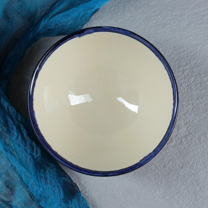 Набор чайный Риштанская керамика Набор чайный Риштанская керамика "Атлас №2", 9 предметов (чайник 1л, пиалы 0,3л), микс