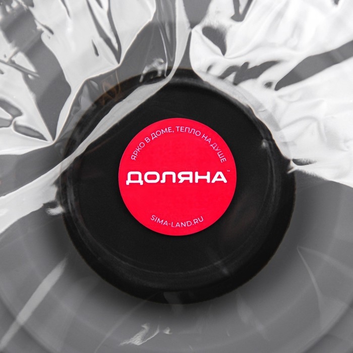 Крышка универсальная Доляна, силикон, d=27,5 см, цвет серый Крышка универсальная Доляна, силикон, d=27,5 см, цвет серый